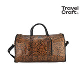 Women's Stylish Snake Skin 20" Garment Duffel Bag - Clothing & Essentials Carrier