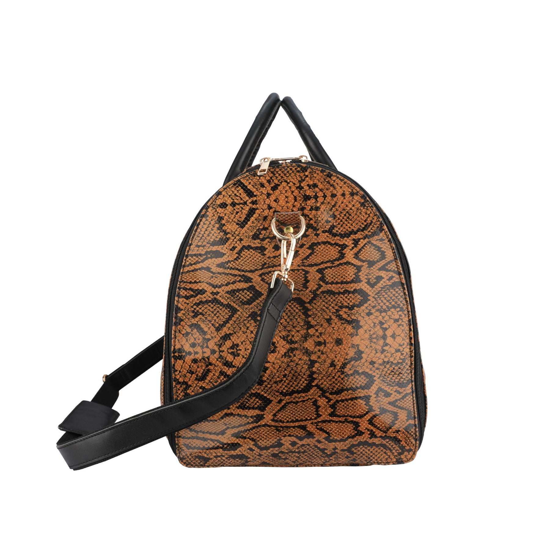 Women's Stylish Snake Skin 20" Garment Duffel Bag - Clothing & Essentials Carrier