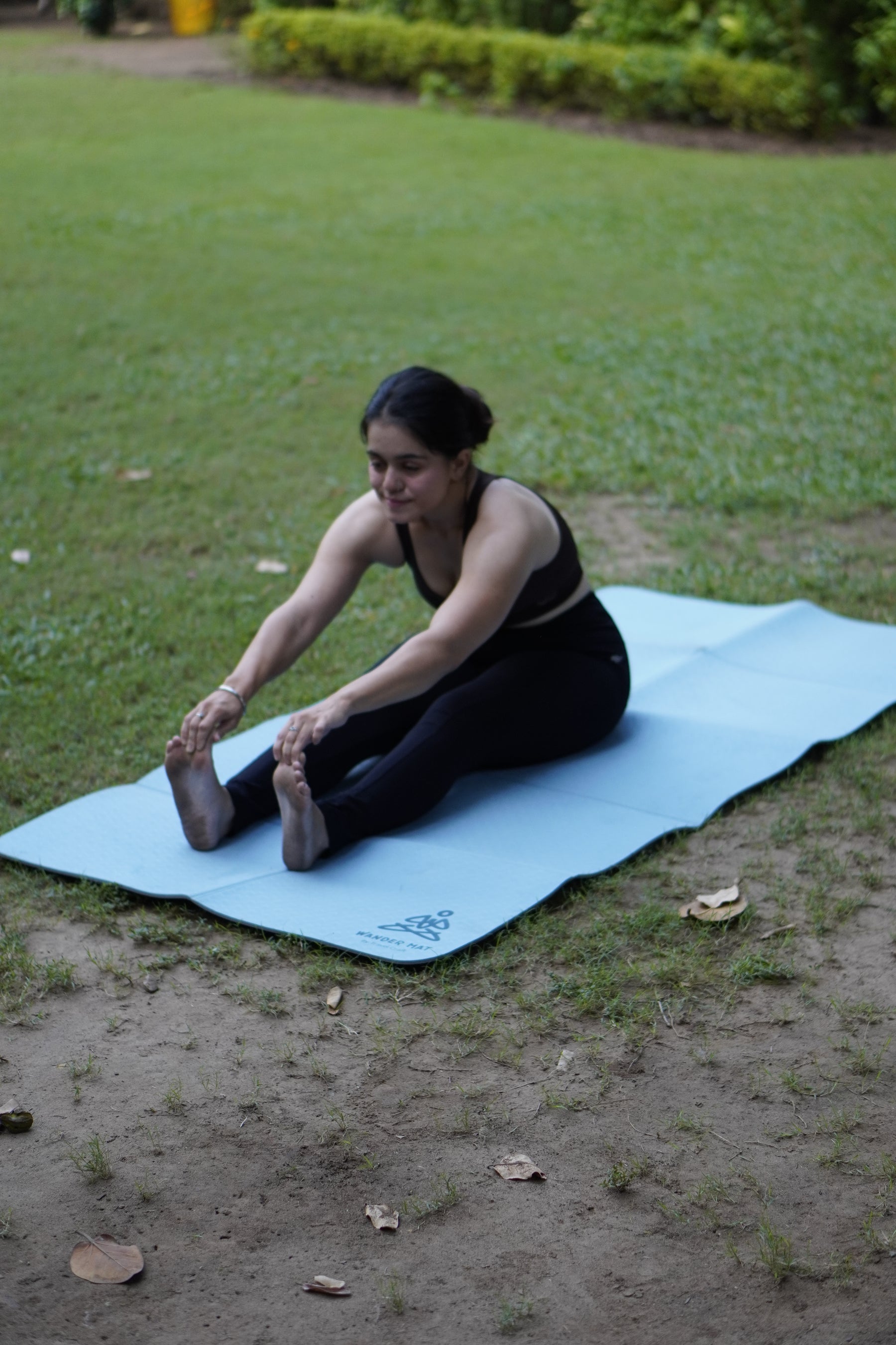 XXL Size 90cm Wide 6mm Thick Travel Craft TPE Foldable Yoga Mat