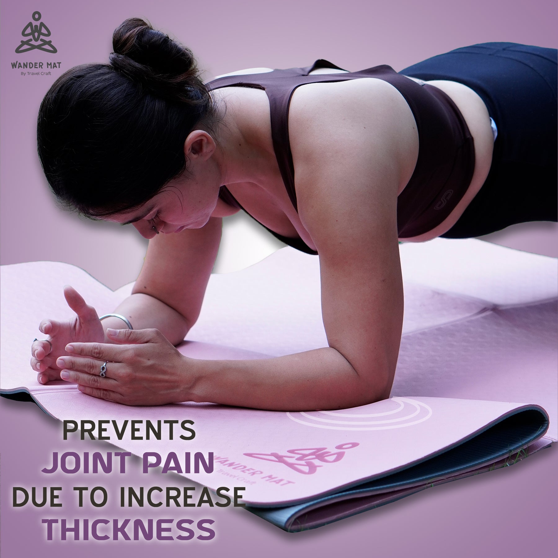 XXL Size 90cm Wide 6mm Thick Travel Craft TPE Foldable Yoga Mat